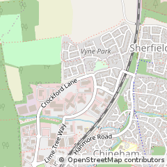 Map of Basingstoke, Hampshire