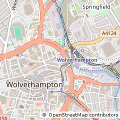 Map of Wolverhampton