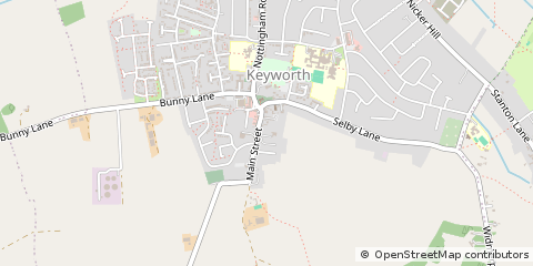Map of Nottingham
