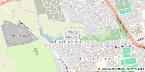 Map of Hartlepool, Cleveland