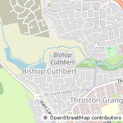Map of Hartlepool, Cleveland