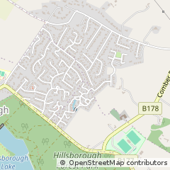 Map of Hillsborough