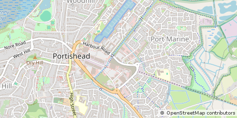 Map of Portishead, Bristol