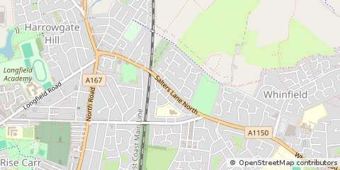 Map of Darlington