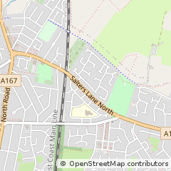 Map of Darlington