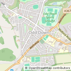 Map of Bath, Somerset