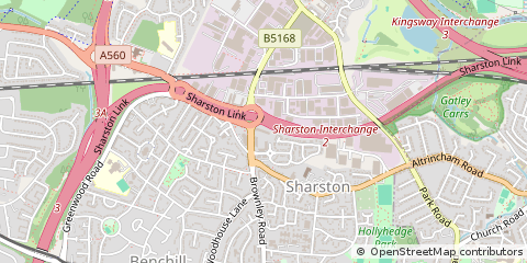 Map of Manchester