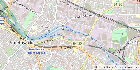 Map of Smethwick