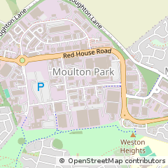 Map of Northampton, Northamptonshire