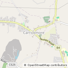 Map of Omagh, CO. Tyrone