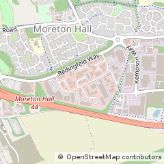 Map of Bury ST. Edmunds, Suffolk