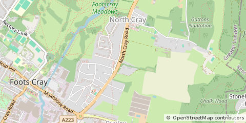Map of Sidcup