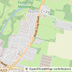 Map of Sidcup