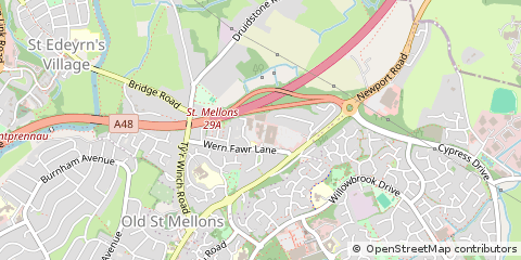 Map of Cardiff