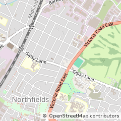 Map of Leicester, Leicestershire