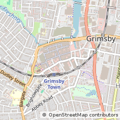 Map of Grimsby, North East Lincolnshire