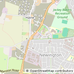Map of Ramsgate, Kent