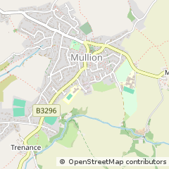 Map of Helston, Cornwall