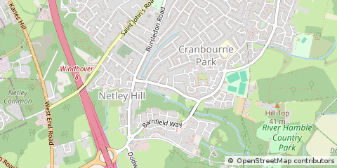 Map of Southampton