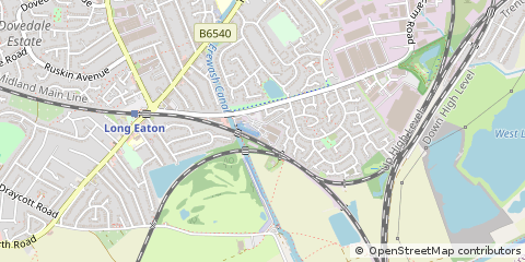 Map of Nottingham
