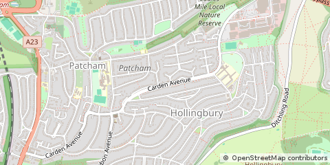 Map of Brighton