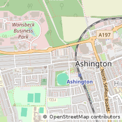 Map of Northumberland