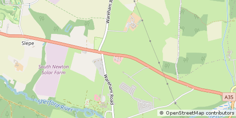 Map of Poole, Dorset