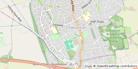 Map of Derby
