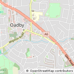 Map of Leicester