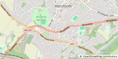 Map of Leeds