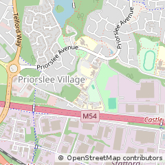 Map of Telford, Shropshire