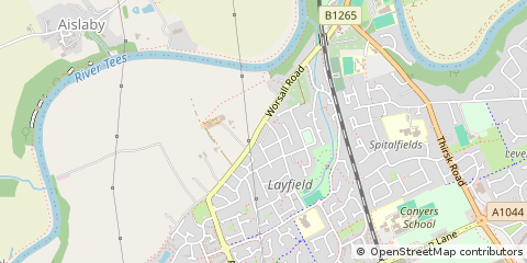 Map of Yarm