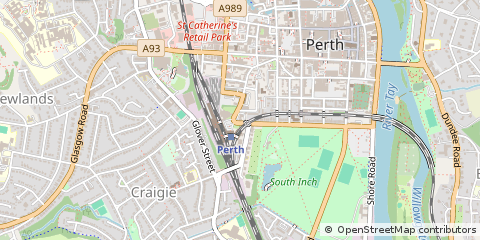 Map of Perth