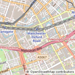 Map of Manchester, Greater Manchester