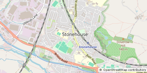 Map of Stonehouse