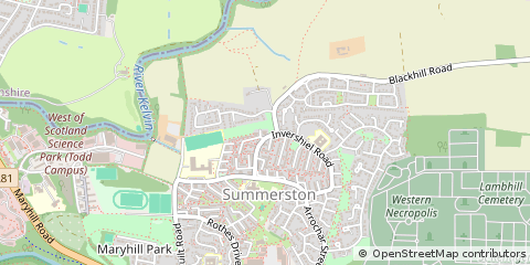 Map of Glasgow