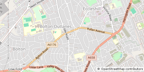 Map of Bradford