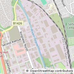 Map of Team Valley Trading Estate, Tyne & Wear