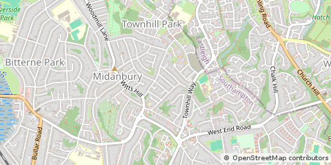 Map of Southampton