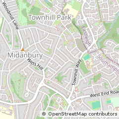 Map of Southampton