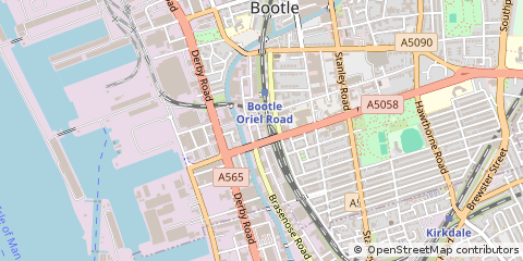 Map of Bootle