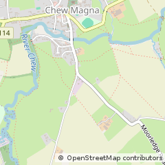 Map of Chew Magna, Bristol, Bristol