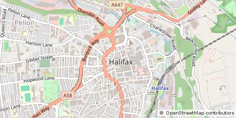 Map of Halifax