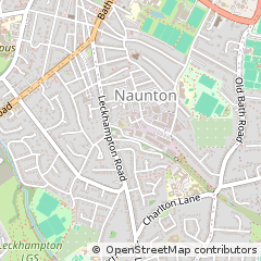 Map of Cheltenham, Gloucestershire