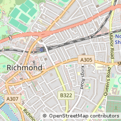 Map of Richmond, London