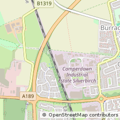 Map of Killingworth, Newcastle Upon Tyne