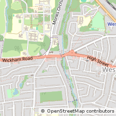 Map of Croydon