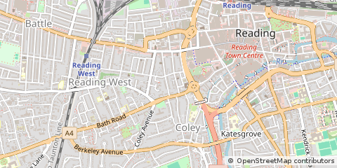 Map of Berkshire