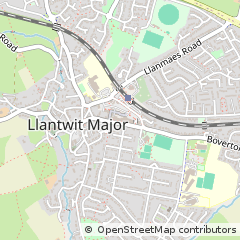 Map of South Glamorgan