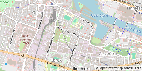 Map of Glasgow